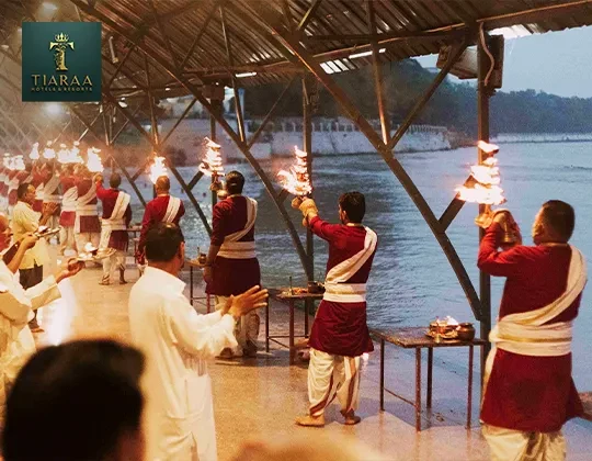 Evenings by the Ganges: Experiencing the Magic of Ganga Aarti at Triveni Ghat