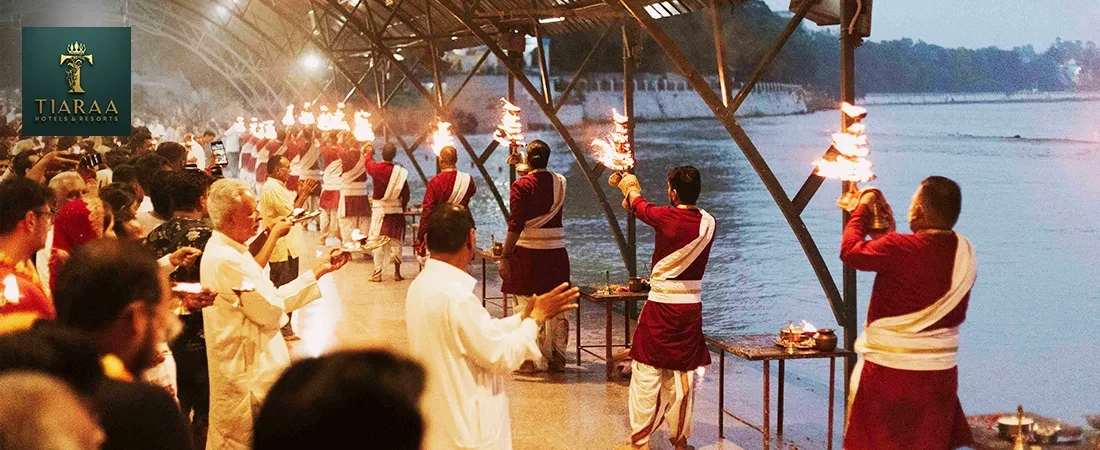 Evenings by the Ganges: Experiencing the Magic of Ganga Aarti at Triveni Ghat