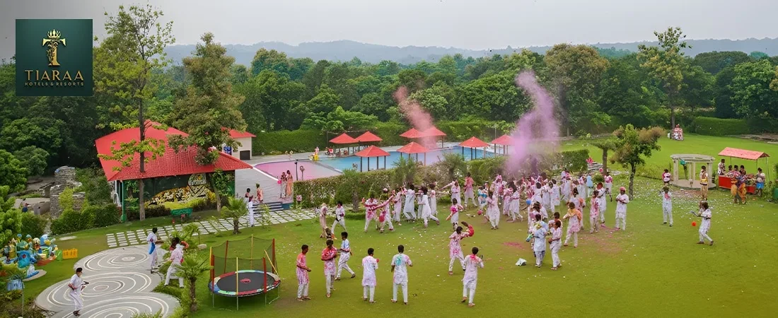 Forest Mornings and Colorful Afternoons: Holi at a Corbett Resort