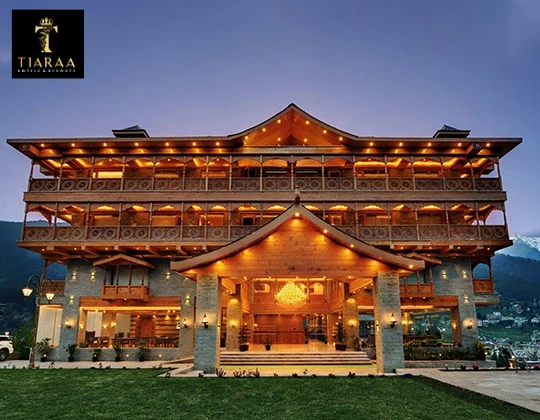 The Perfect Blend of Comfort and Class: 4 Star Hotel Experience at Tiaraa in Manali